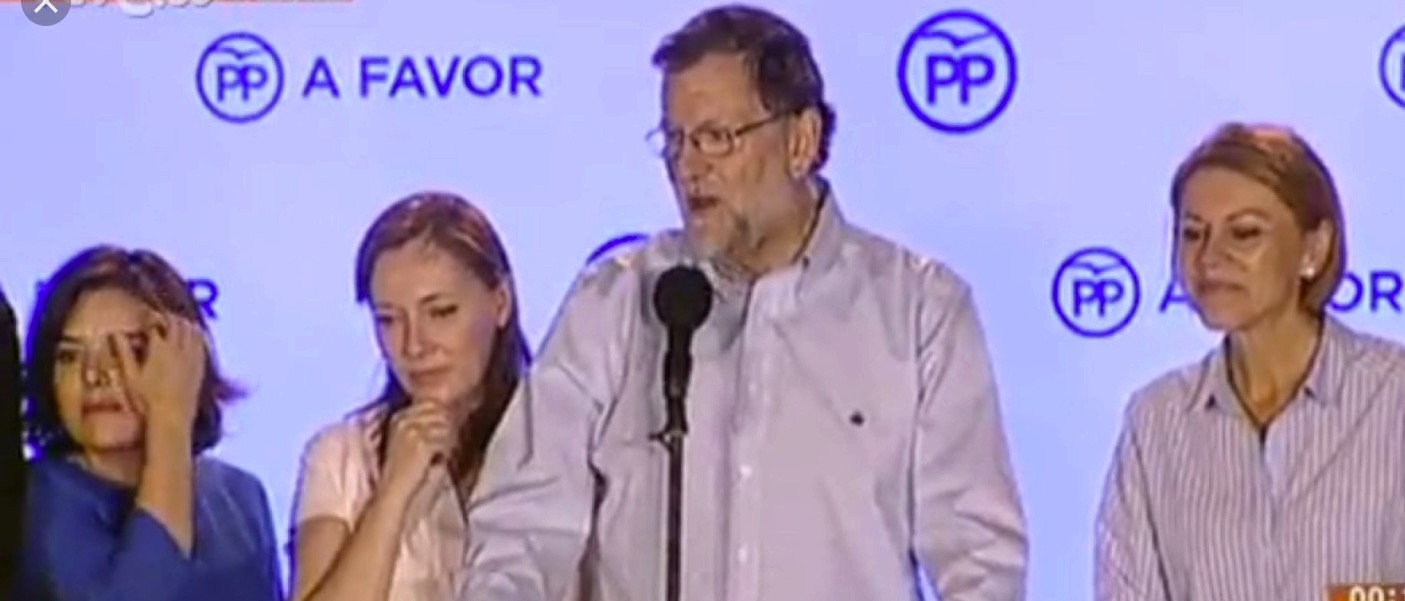 Gana Rajoy, tiñe España de azul y todos los demas pierden sin excusas