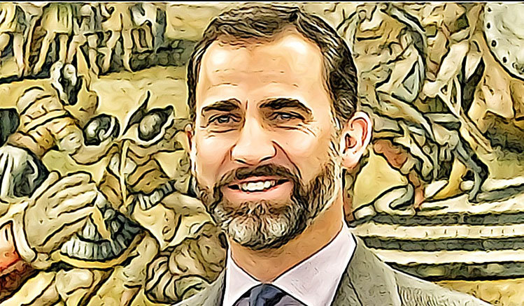  Felipe VI, entre dos autores