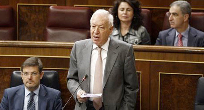 Margallo pide que se tenga en cuenta el paro en el reparto de inmigrantes 