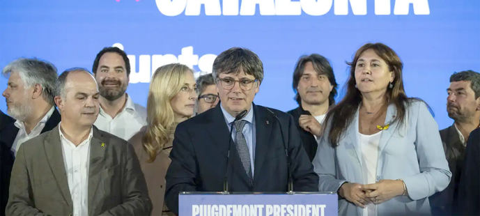 Puigdemont pide a Sánchez nueve votos en Cataluña por los siete de Madrid