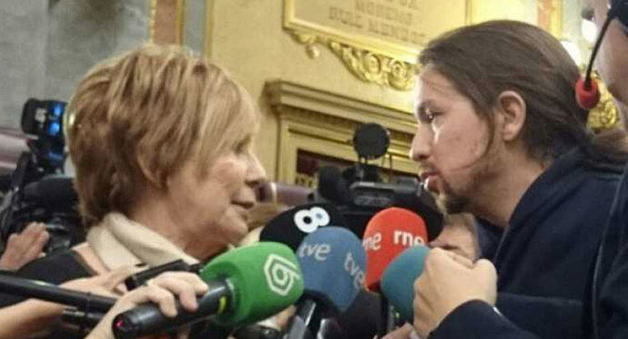 Villalobos abronca a Iglesias: 'Me jode que digas que mi partido es corrupto'